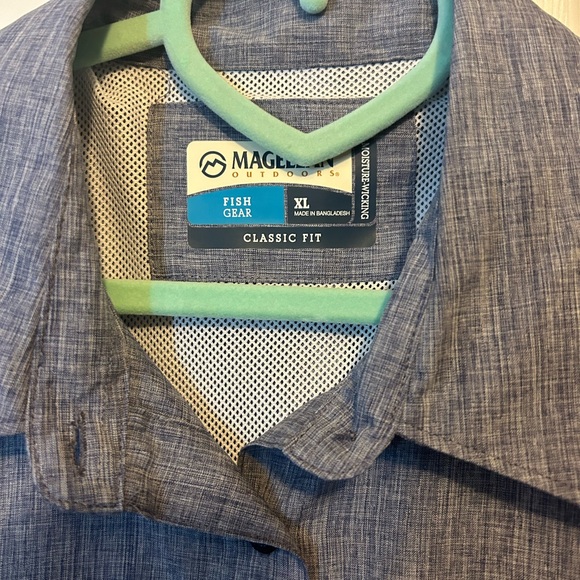 Magellan Outdoors Women's👱🏽‍♀️Aransas Pass Heathered Fishing🎣Top Sz XL - Picture 3 of 10